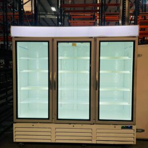 Vitrina de congelados 3 puertas con estantes
