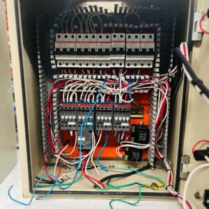 Lote x2 tableros de electricidad de control industrial