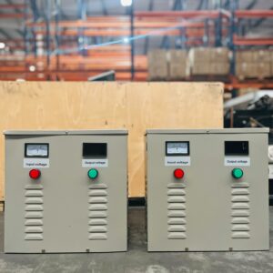 Lote x2 transformadores trifásicos 15 kw de 220 a 380 V (7 KVA)