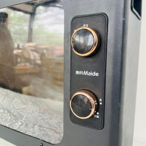 Estufa halógena, símil fuego: PRENDE