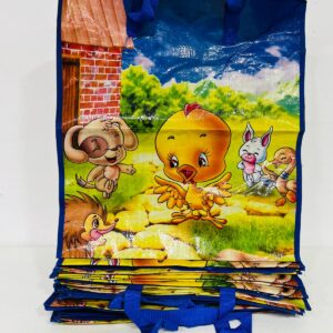 Lote x12 bolsas para mandados diseño infantil 50x48x26 cm