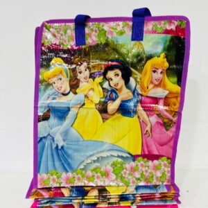 Lote x12 bolsos para hacer mandados, diseño infantil 40x35x19 cm
