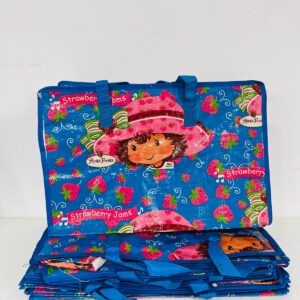 Lote x12 bolsos para hacer mandados, diseño infantil 44x29x21 cm