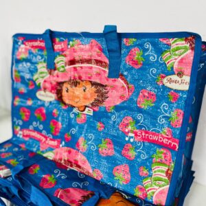Lote x12 bolsos para hacer mandados, diseño infantil 44x29x21 cm