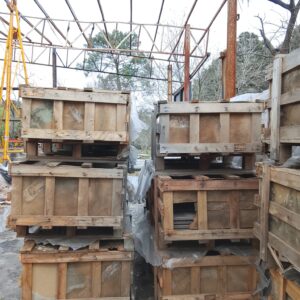 Lote x2 cajones: muestras de panel + exhibidor