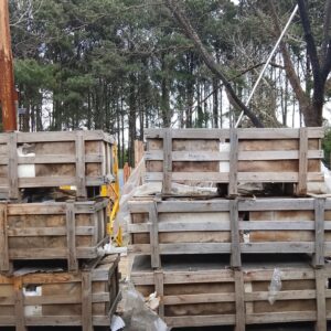 Lote x2 cajones: muestras de panel + exhibidor