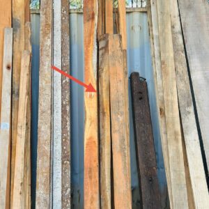 Lote x11 postes 2,06x0,15x0,15 m | 3,32x0,15x0,15 cm