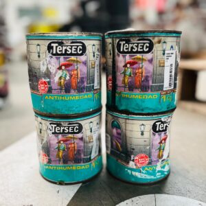 Lote x4 latas Tersec antihumedad 1 kg