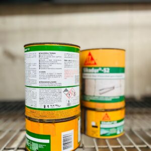 Lote x2 latas de resina baja viscosidad para inyección Sika 1 kg