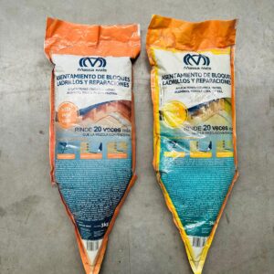 Lote x2 bolsas de 3 kg de bloques, ladrillos y reparaciones