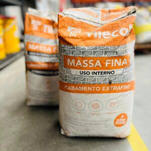 Lote x2 bolsas de acabado extra fino Tilecol 18 kg