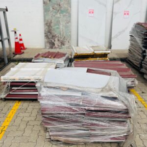 Lote x7 pallets de chapa con poliuretano 1 y 1.30 m