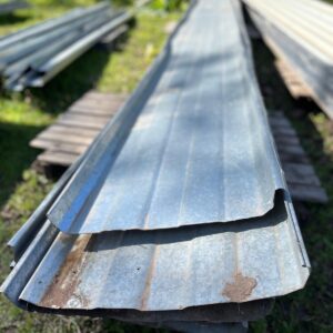 Lote x10 chapas tipo autoportante 5,10 a 7,30x0,50 m
