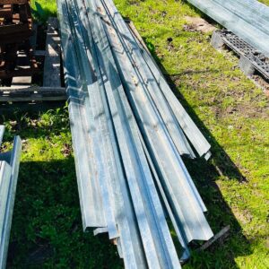 Lote x50 perfiles galvanizados y otros