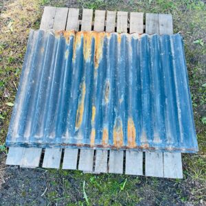 Lote x10 recortes de chapa ondulada 1,08x0,79 m | 1,08x0,84 m