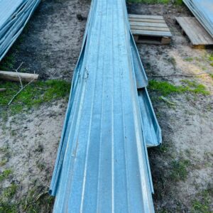 Lote x10 chapas U45: 3,57 a 5,60 mx0,50 m