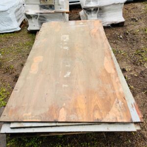 Lote x11 chapones de madera 2,39x1,22x0,02 m