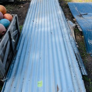 Lote x14 chapas onduladas 5,54x0,67 a 6,06x1,05 m