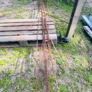 Lote x12 varillas 1,86 a 6,20 m