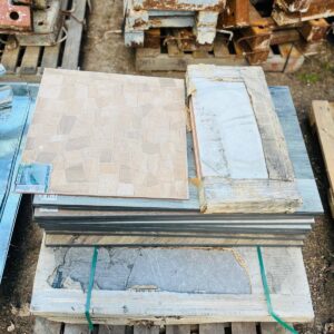 Lote x19 m2 de cerámicas: muestras