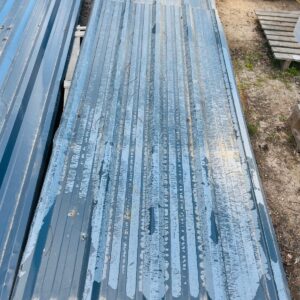Lote x15 chapas trapecio 2,40 a 3,0x1,10 m