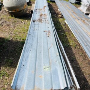 Lote x13 chapas U45: 5,26 a 6,87x0,50 m