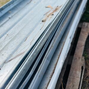 Lote x13 chapas U45: 5,26 a 6,87x0,50 m