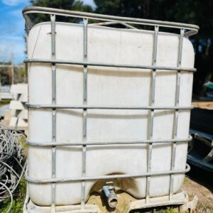 Tarrina de 1100 L, con canasto 1,15x1,13x0,98 m