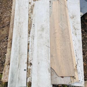 Lote x11 m2 de porcelanato 1,20x0,20 m
