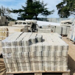 Lote x122 adoquines varios 10x10x10 | 28x12x10 cm