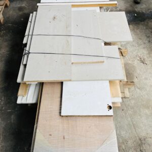 Lote x20 tablas en mdf 1,07x0,40 | 2,48x0,58 m