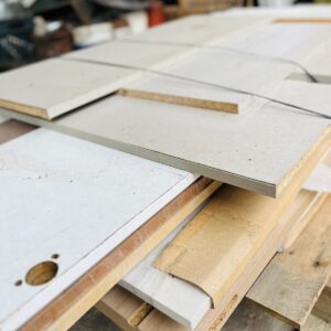 Lote x20 tablas en mdf 1,07x0,40 | 2,48x0,58 m
