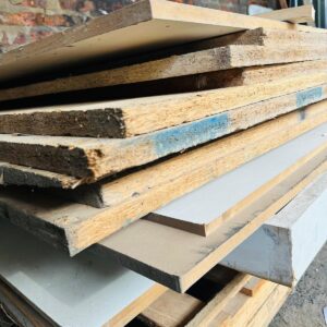 Lote x19 tablas en mdf y compensado 1,82 a 2,42x1,22 m