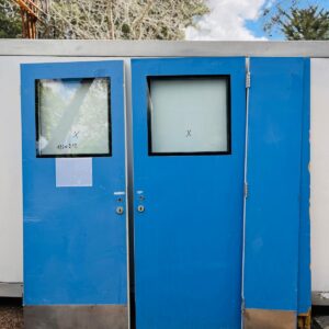 Lote x4: hojas de puerta en melaminico y otros