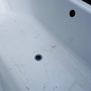 Bañera en hierro esmaltada 1,80x0,79x0,57 m