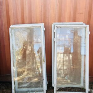 Lote x4 hojas de ventana, color gris