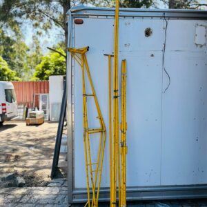 Estructura de carpa en hierro para feria