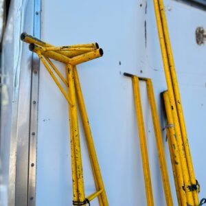 Estructura de carpa en hierro para feria