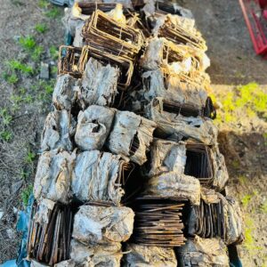 Cajón con estribos varios